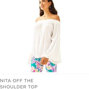 Lilly Pulitzer Nita Off the Shoulder Top